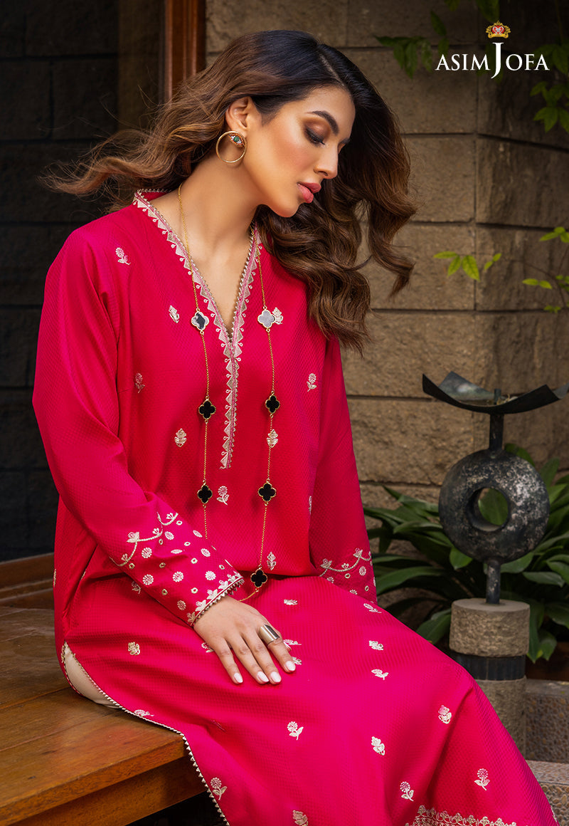 AJPE-06 (1-PC) EMBROIDERED SELF JACQUARD 1 PC