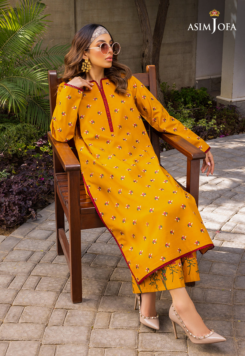 AJPE-12 (2-PC) EMBROIDERED CAMBRIC 2 PCS