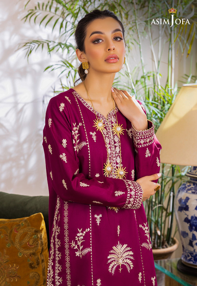 AJPE-18 (2-PC) EMBROIDERED CAMBRIC 2 PCS