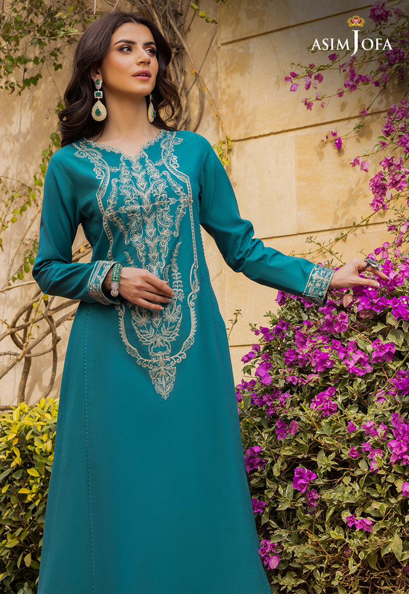 AJPE-34 (2-PC) EMBROIDERED CAMBRIC 2 PCS