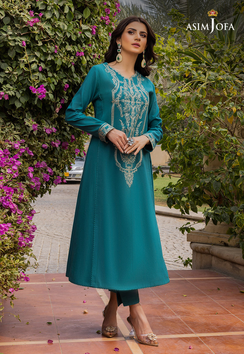 AJPE-34 (2-PC) EMBROIDERED CAMBRIC 2 PCS
