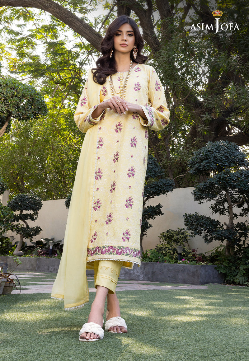 AJPED-10 (3D-PC) EMBROIDERED CAMBRIC 3 PCS