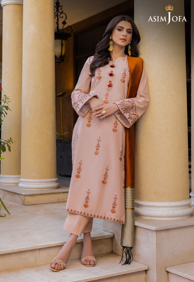 AJPE-36 (2-PC) EMBROIDERED CAMBRIC 2 PCS