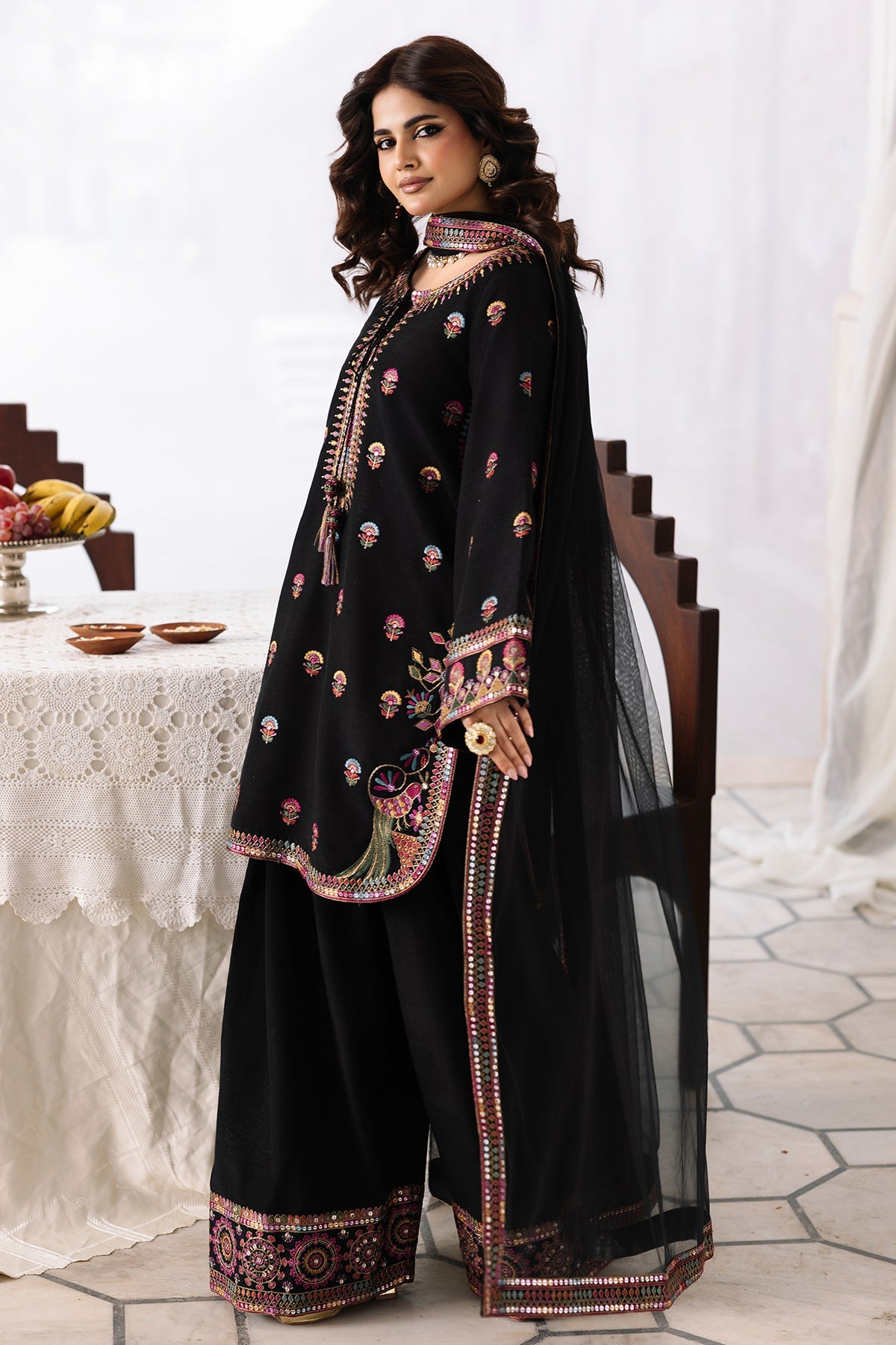 3-PC Embroidered CMA-6-325