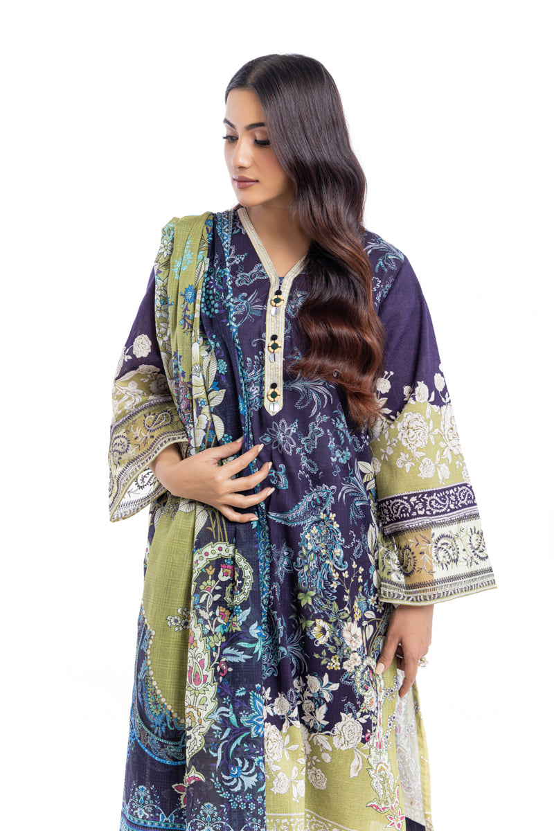 Purple-Cross Hatch-3 Piece (WP3PPBW25B10N22)