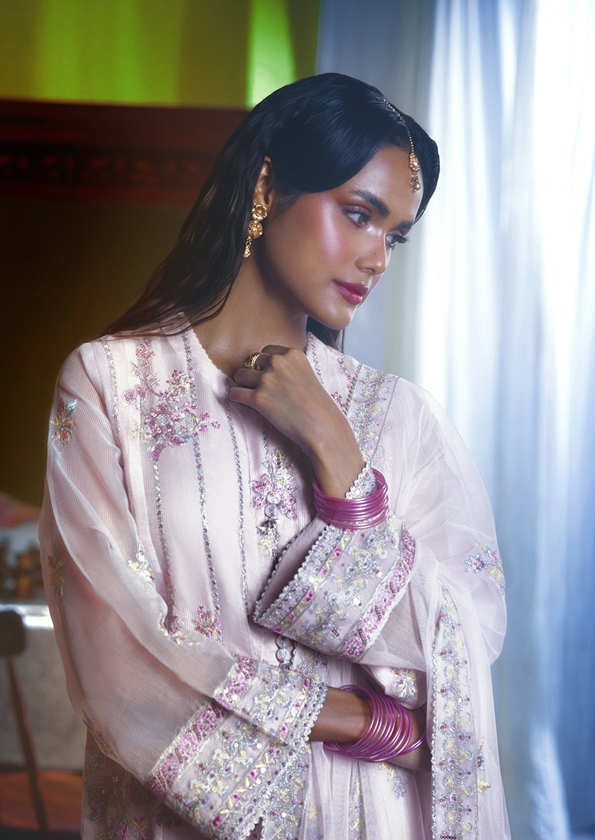 Lilac-Textured-Net-3 Piece (WPS25FE3032)