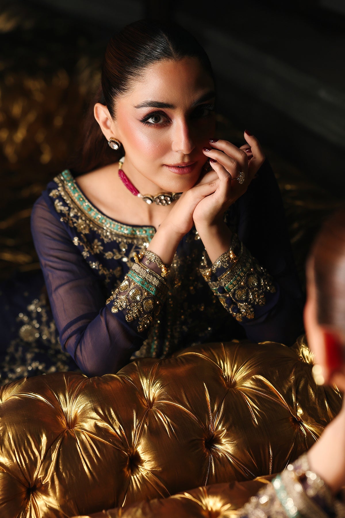 4-PC Charizma Unstitched Luxury Collection DJW5-01