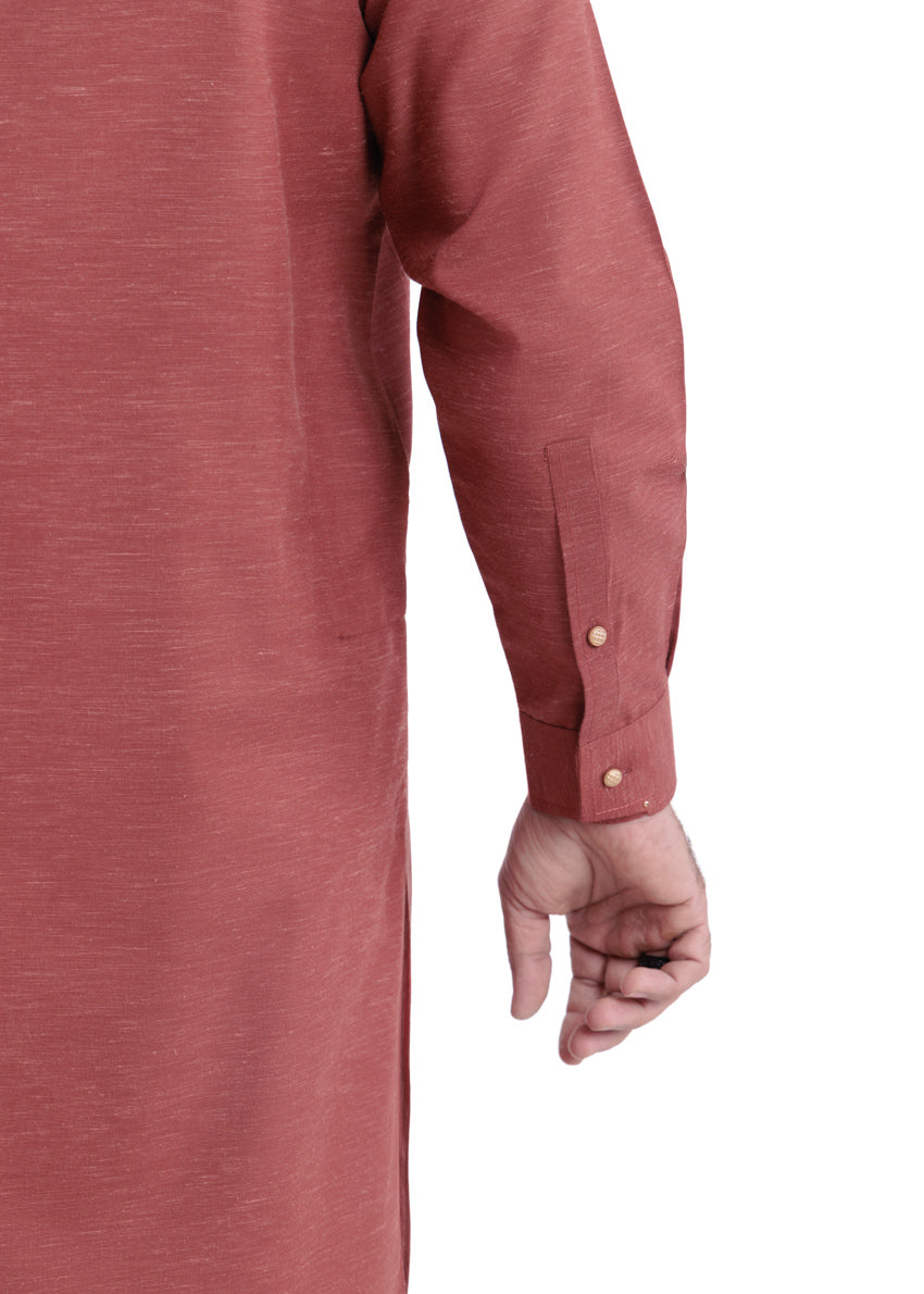 Rust-Blended-Shalwar Suit - (MP2PBBW25BM11D9)