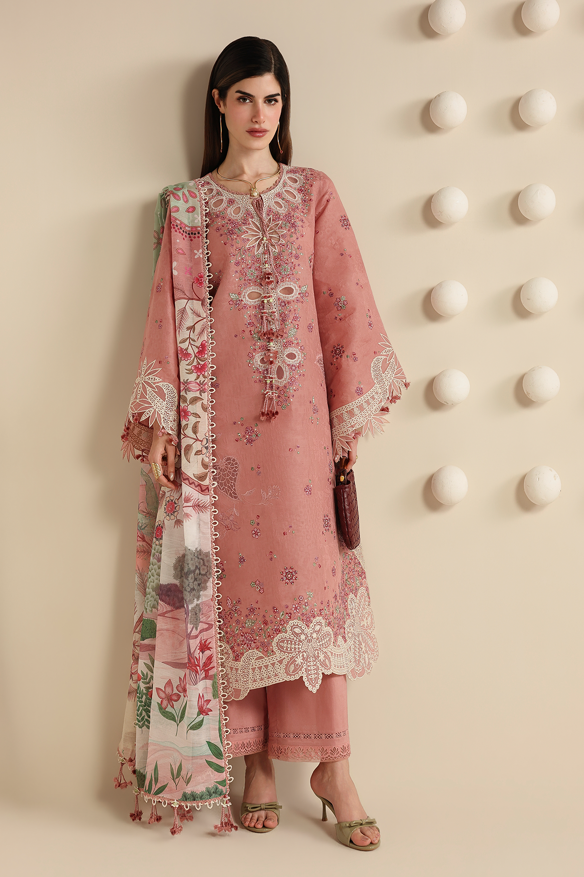 EMBROIDERED LAWN IL26-D04