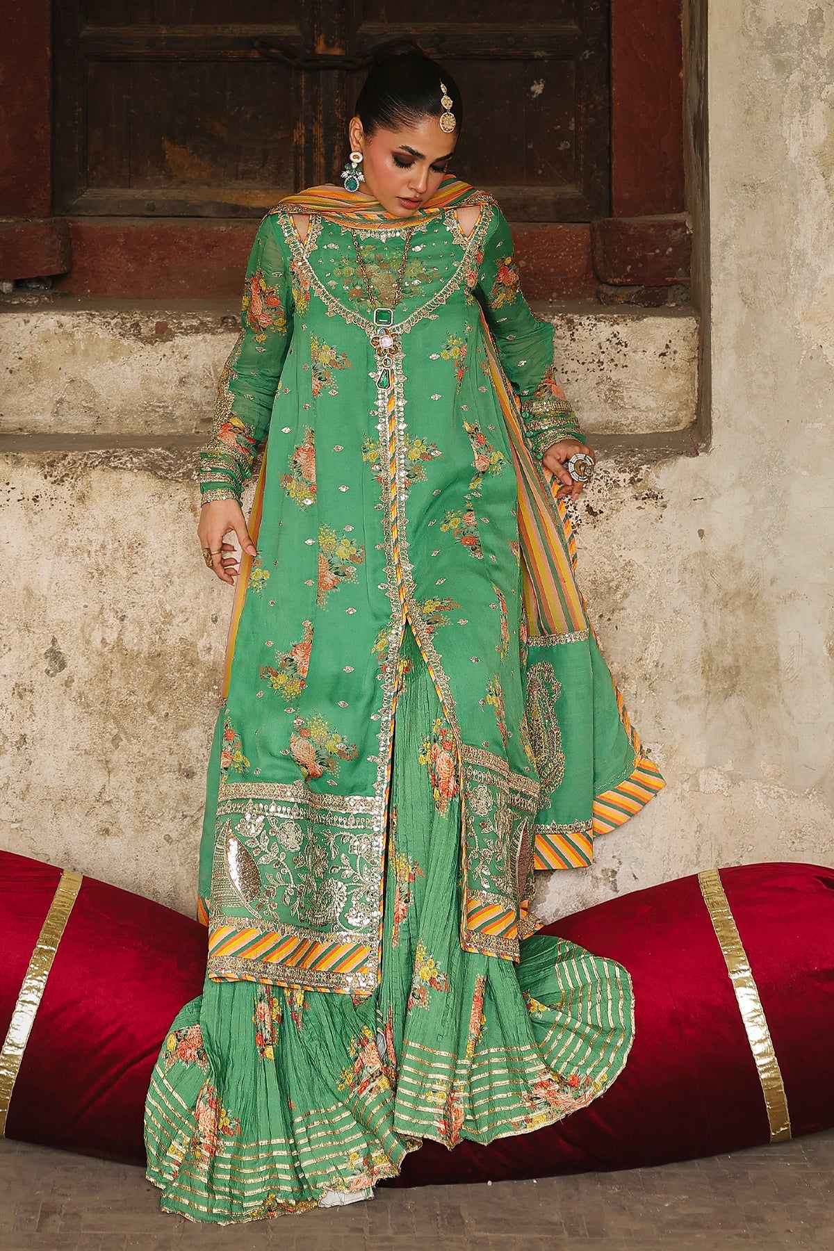 3-pc Unstitched Chiffon Collection VSL25-28