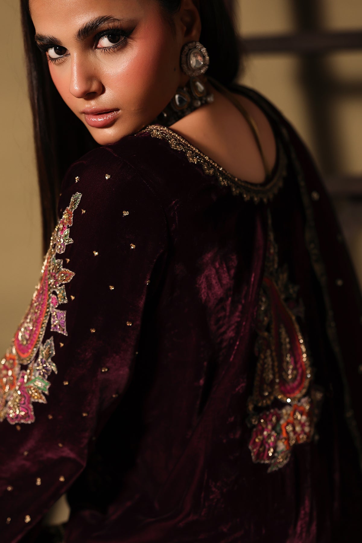 3-PC Unstitched Premium Velvet CVT5-06