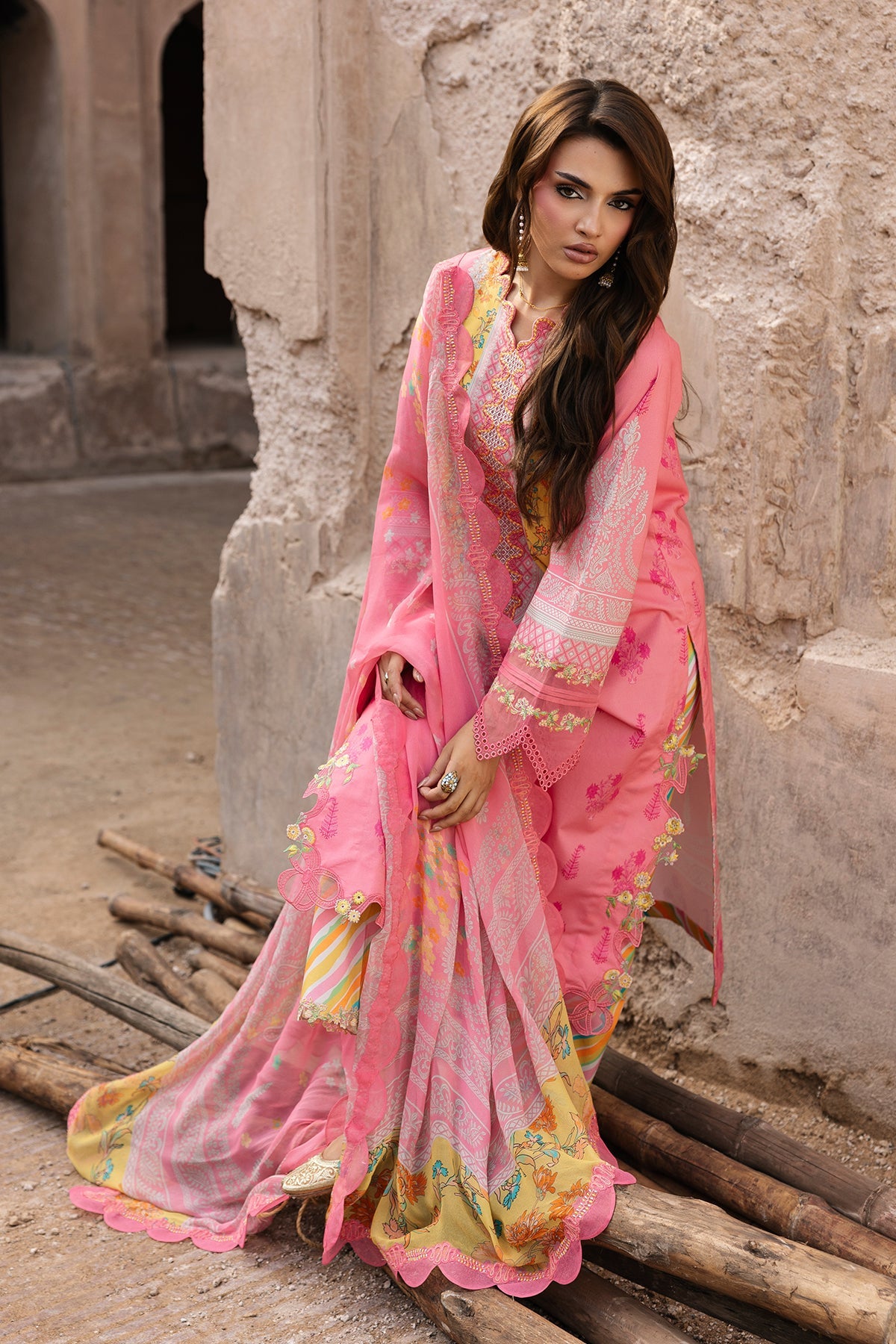 3-PC Unstitched Lawn Collection CHN6-08