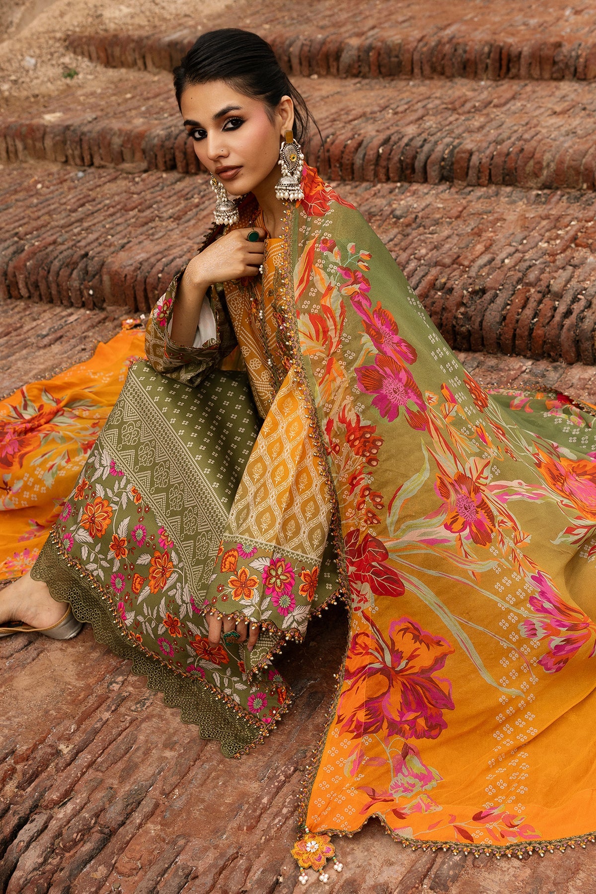 3-PC Unstitched Lawn Collection CHN6-05