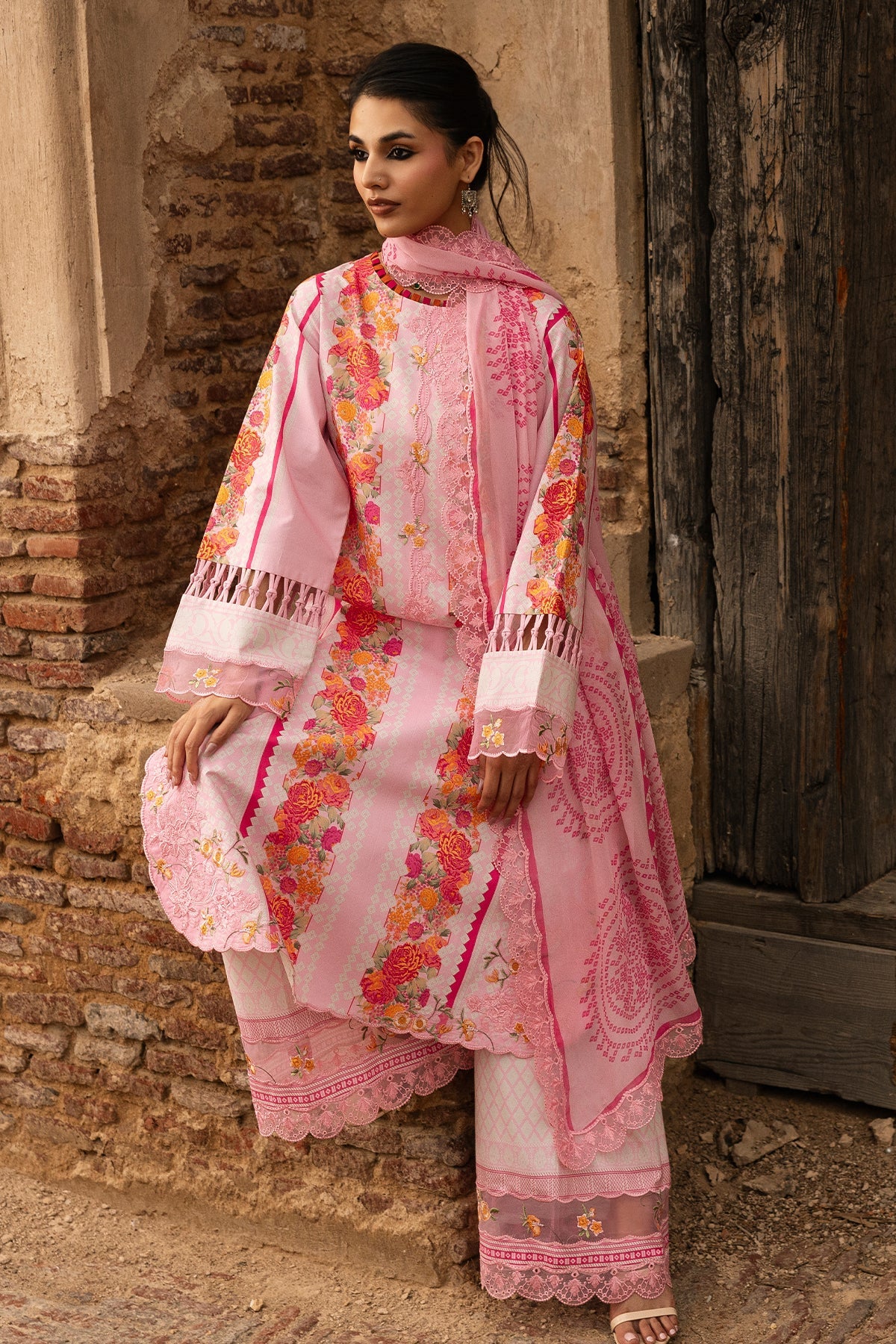 3-PC Stitched Embroidered Lawn CC6-26P