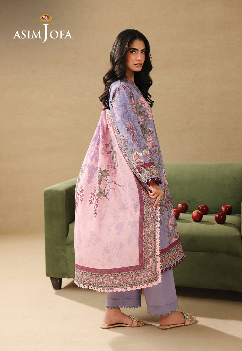 AJUBC-06 Printed Lawn Unstitched 3 Pcs