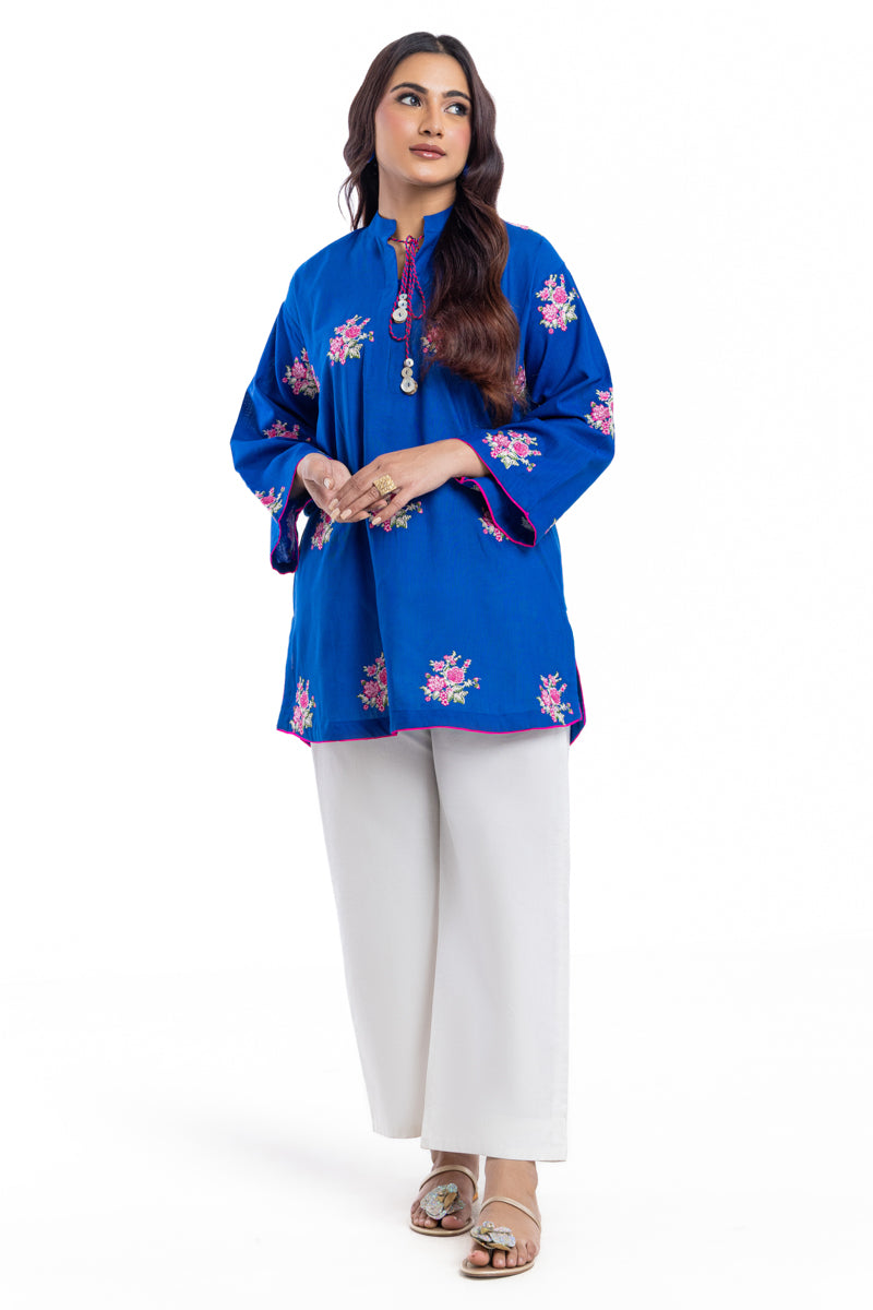 Blue-Khaddar-1 Piece (AWT211P84P)