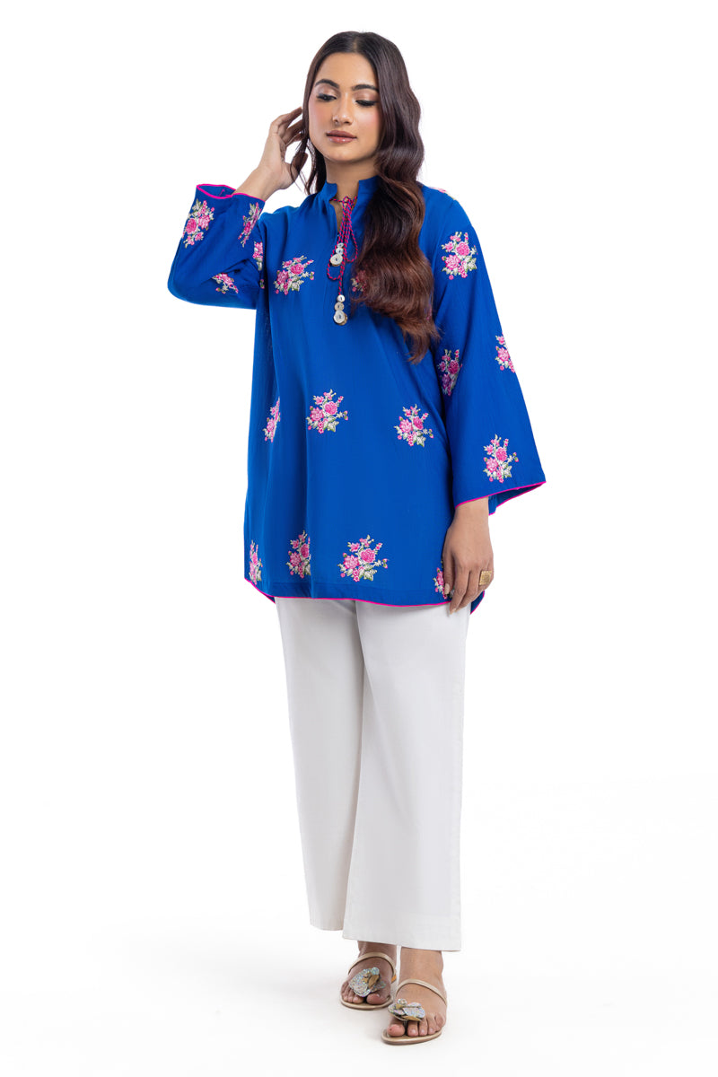 Blue-Khaddar-1 Piece (AWT211P84P)