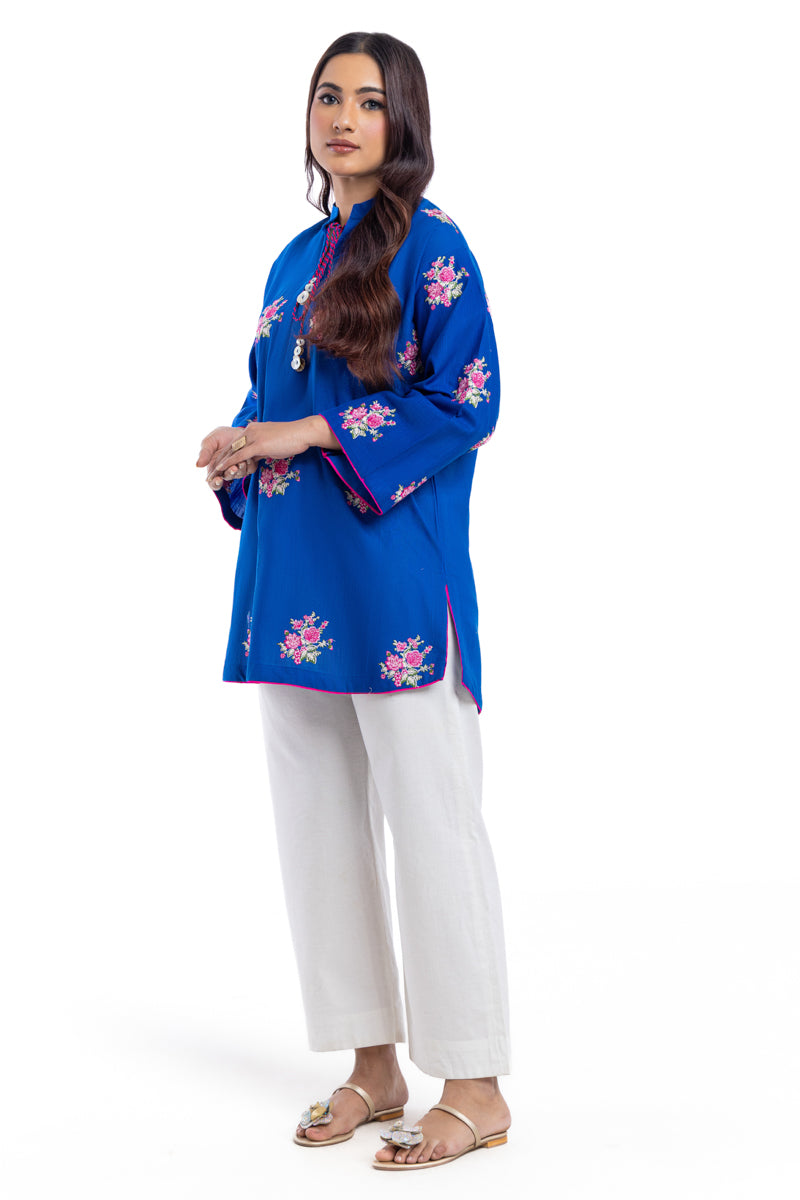 Blue-Khaddar-1 Piece (AWT211P84P)