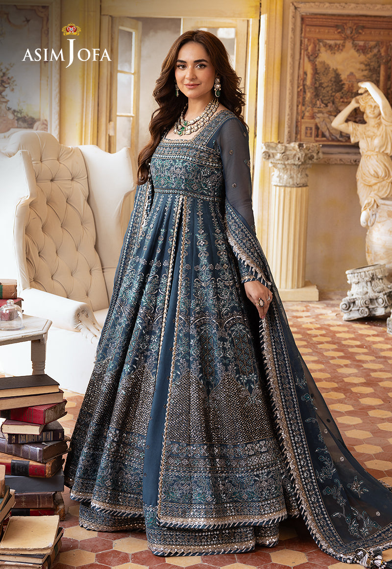 AJNB-02 EMBROIDERED CHIFFON 3 PCS