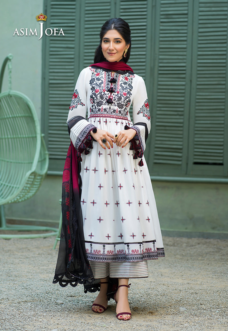 AJFC-41 EMBROIDERED COTTON 3 PCS