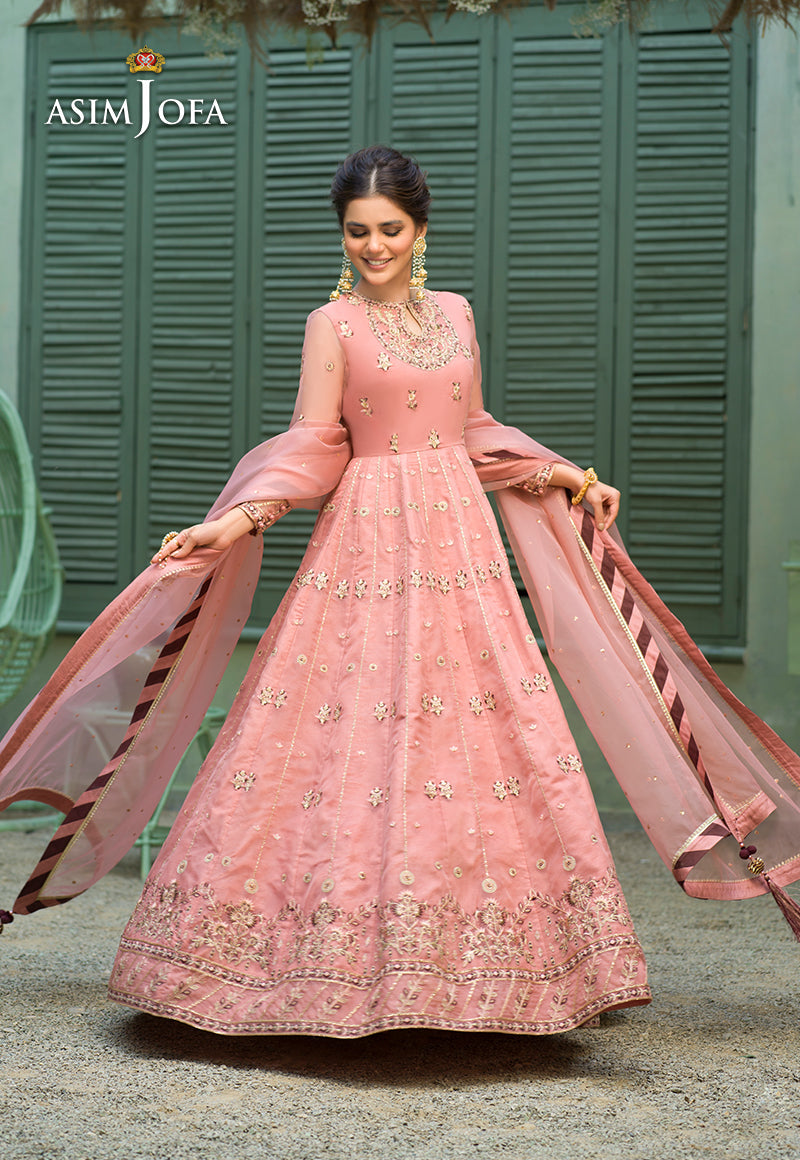 AJFC-40 EMBROIDERED ORGANZA 3 PCS