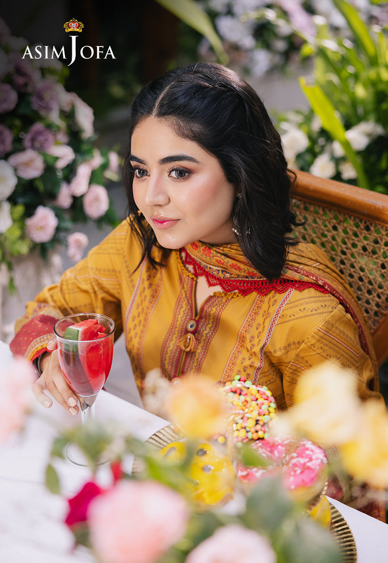 AJGBD-14 PRINTED STITCHED 3 PCS