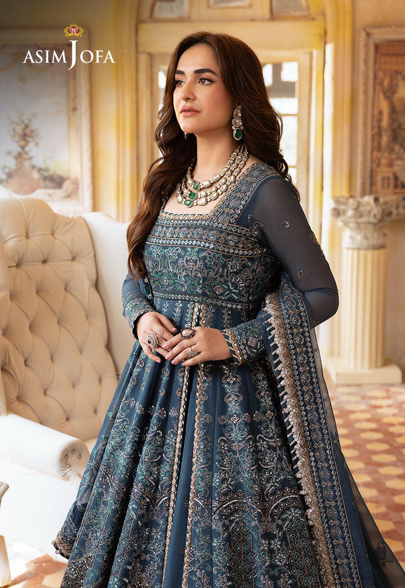 AJNB-02 EMBROIDERED CHIFFON 3 PCS