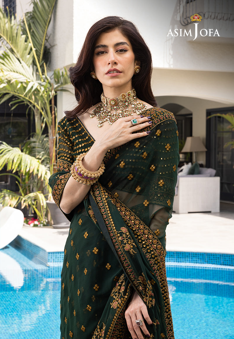 AJJH-06 EMBROIDERED CHIFFON 3 PCS