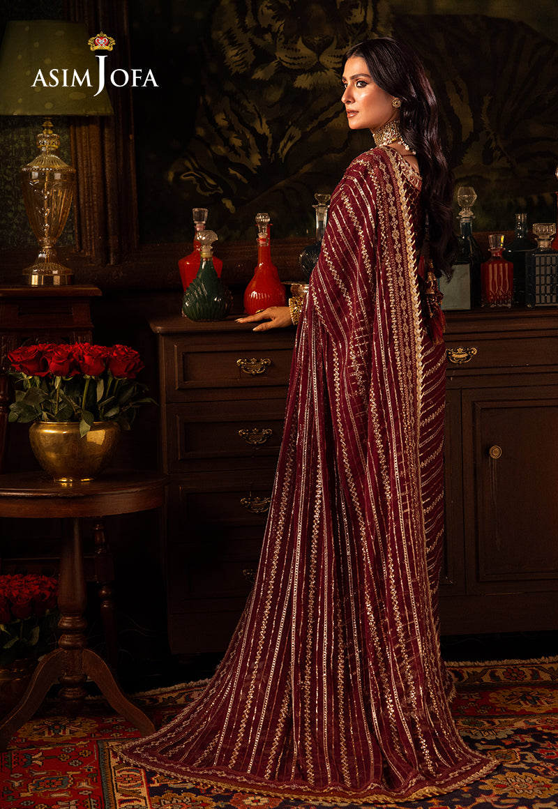 AJMMD-02 EMBROIDERED CHIFFON 3 PCS
