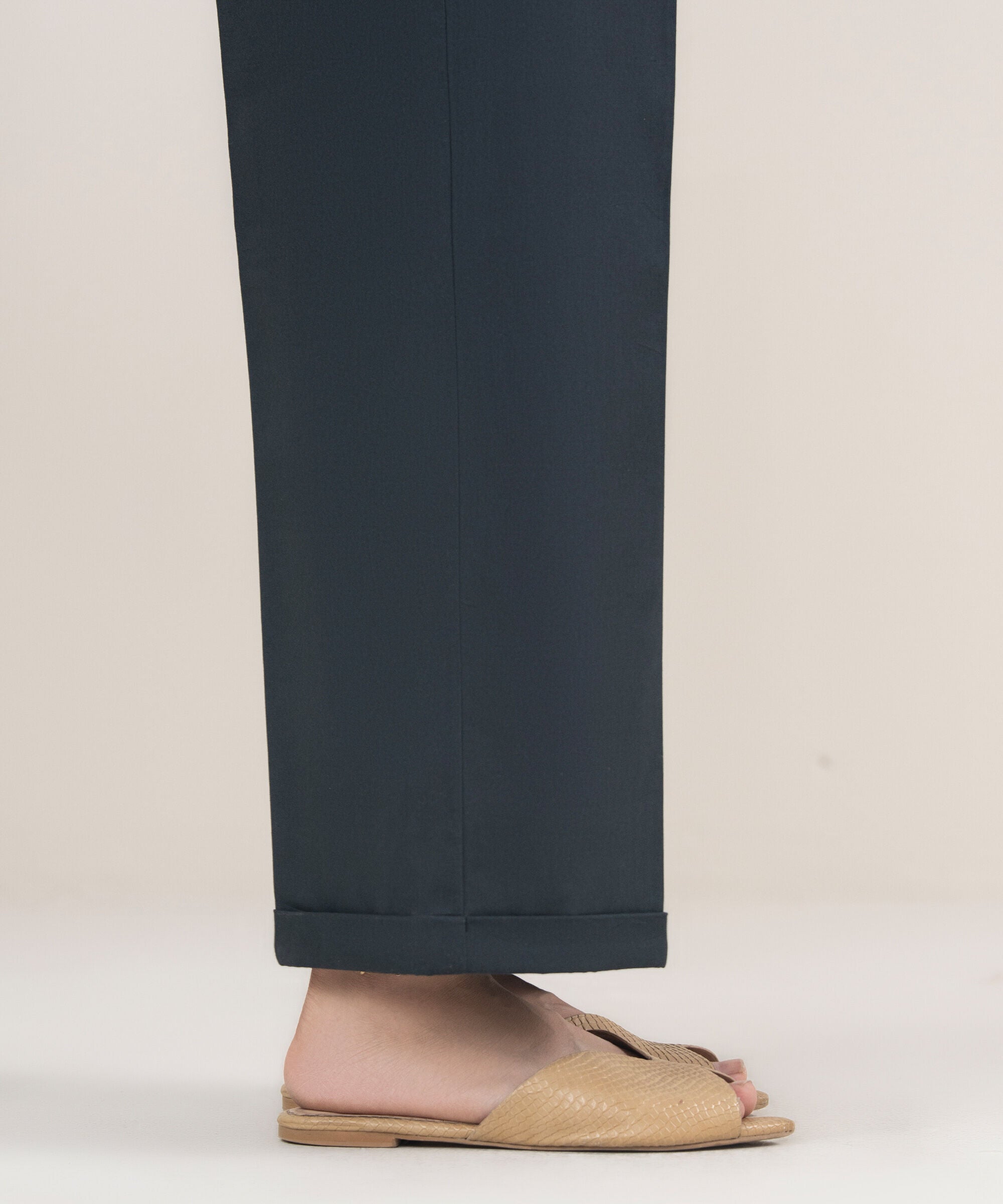 Dyed Cotton Trousers