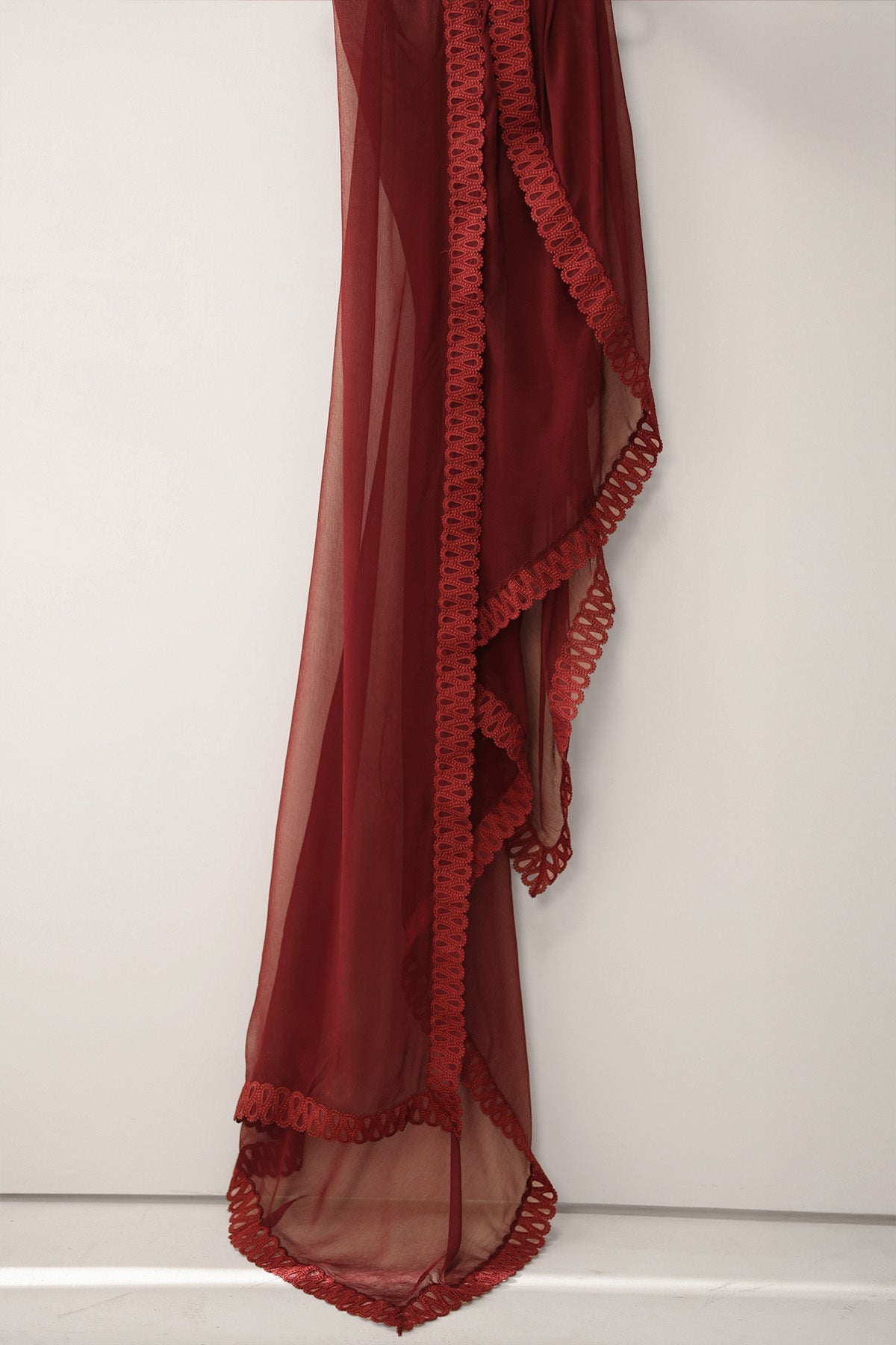 EMBROIDERED CHIFFON DUPATTA 77