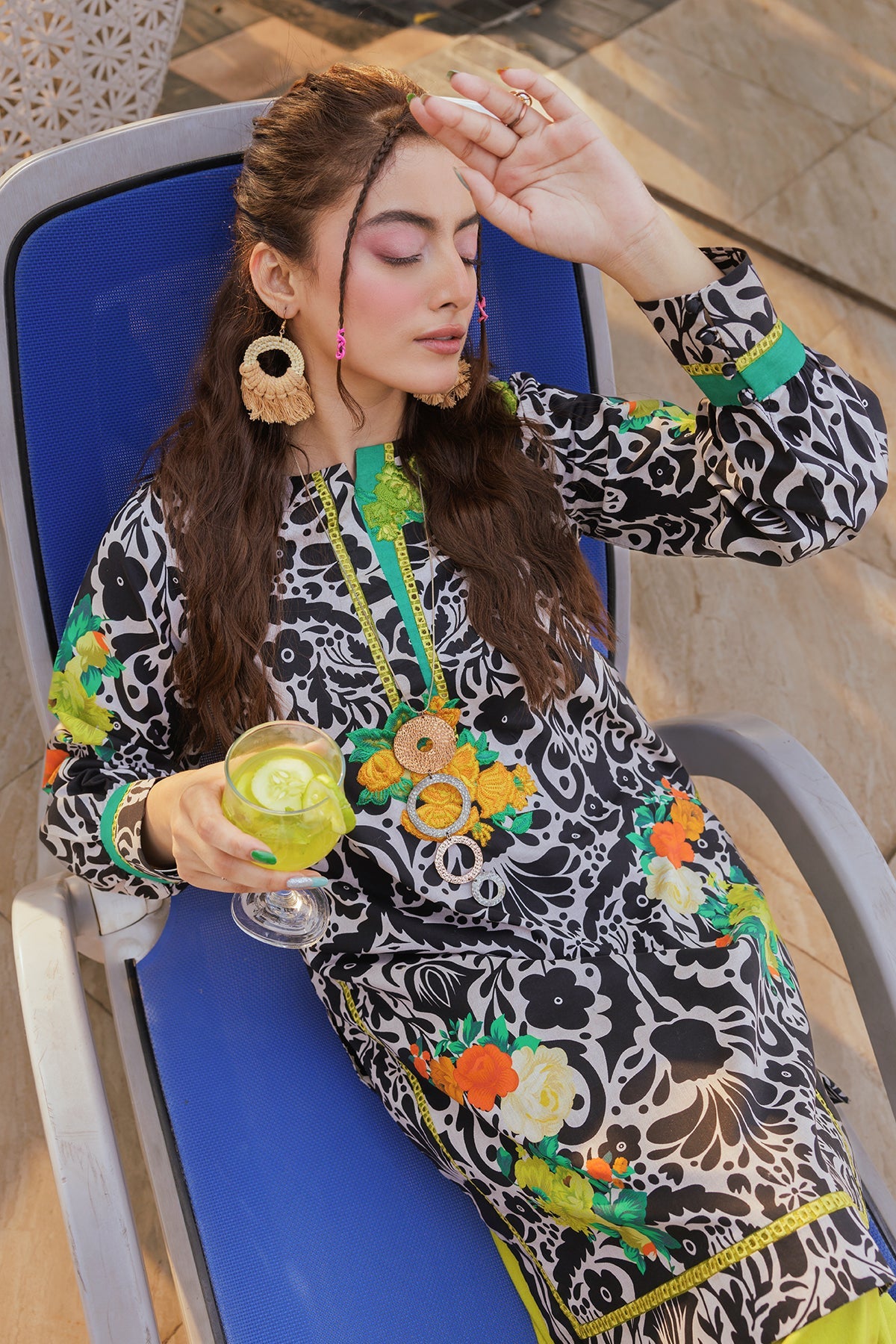 2-PC Embroidered CPM-5-081