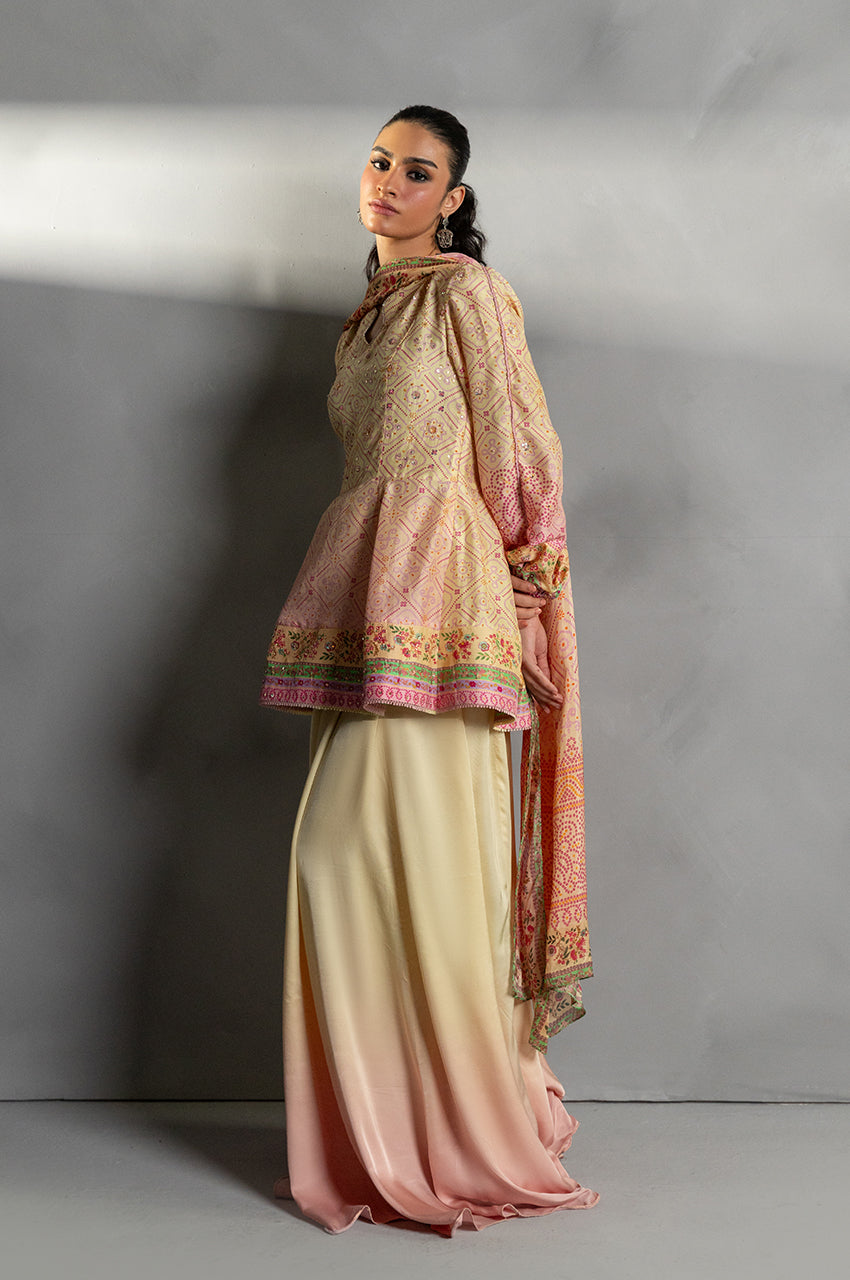 Chunri Breeze - Peplum & Dupatta