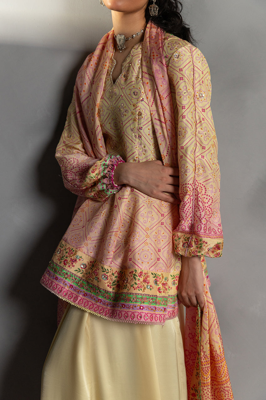 Chunri Breeze - Peplum & Dupatta