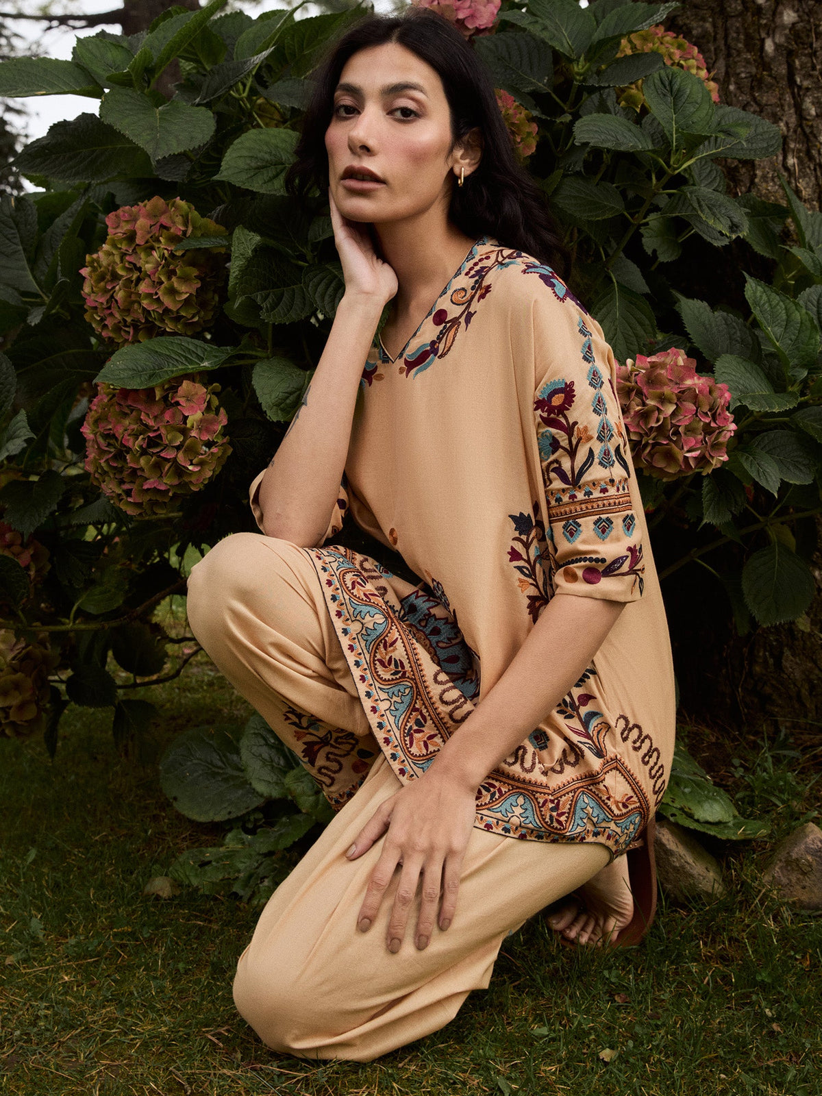 Lily Top & Skinny Shalwar