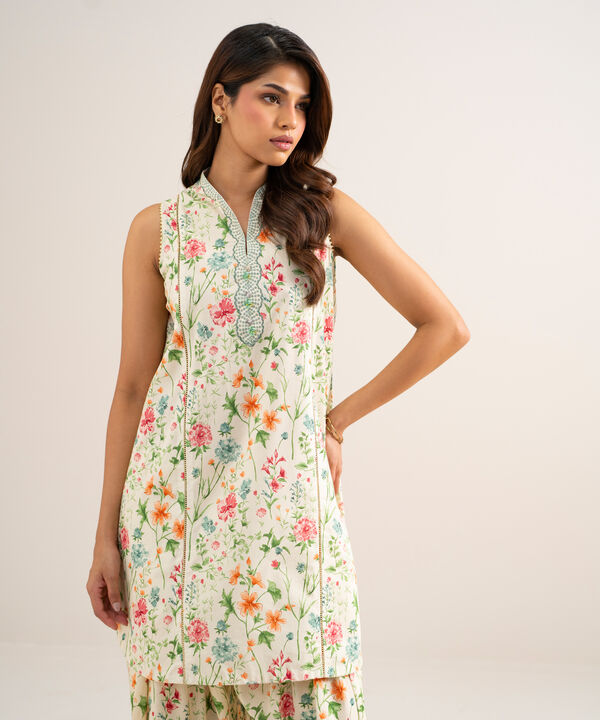 2 Piece - Printed Lawn Suit