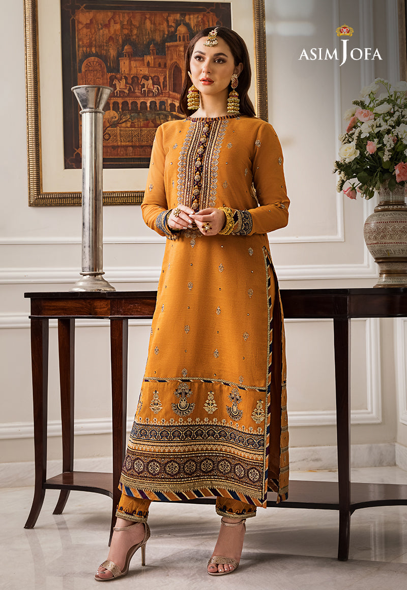 AJZS-11 EMBROIDERED PAPER COTTON 2 PCS