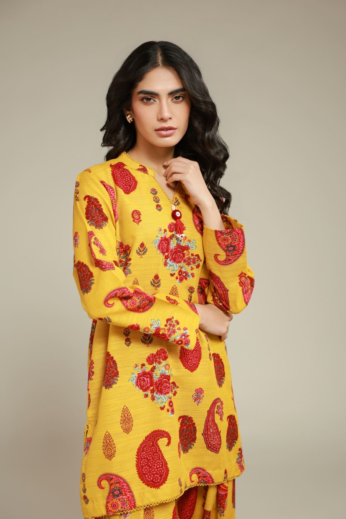 Paisley Floral Kurta
