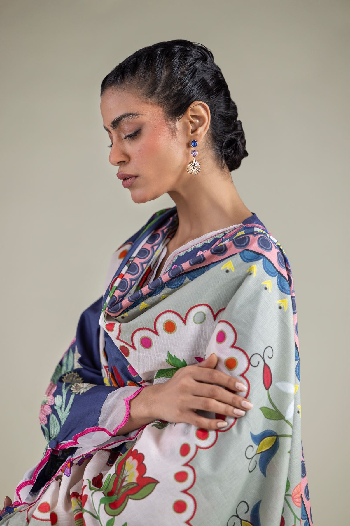 Geometric Dupatta
