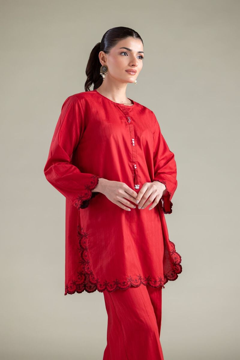 Short Solid Kurta
