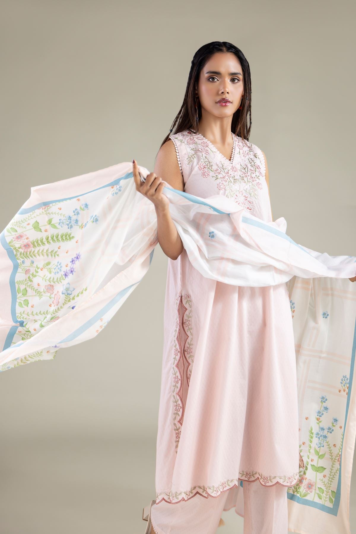 Floral Dupatta