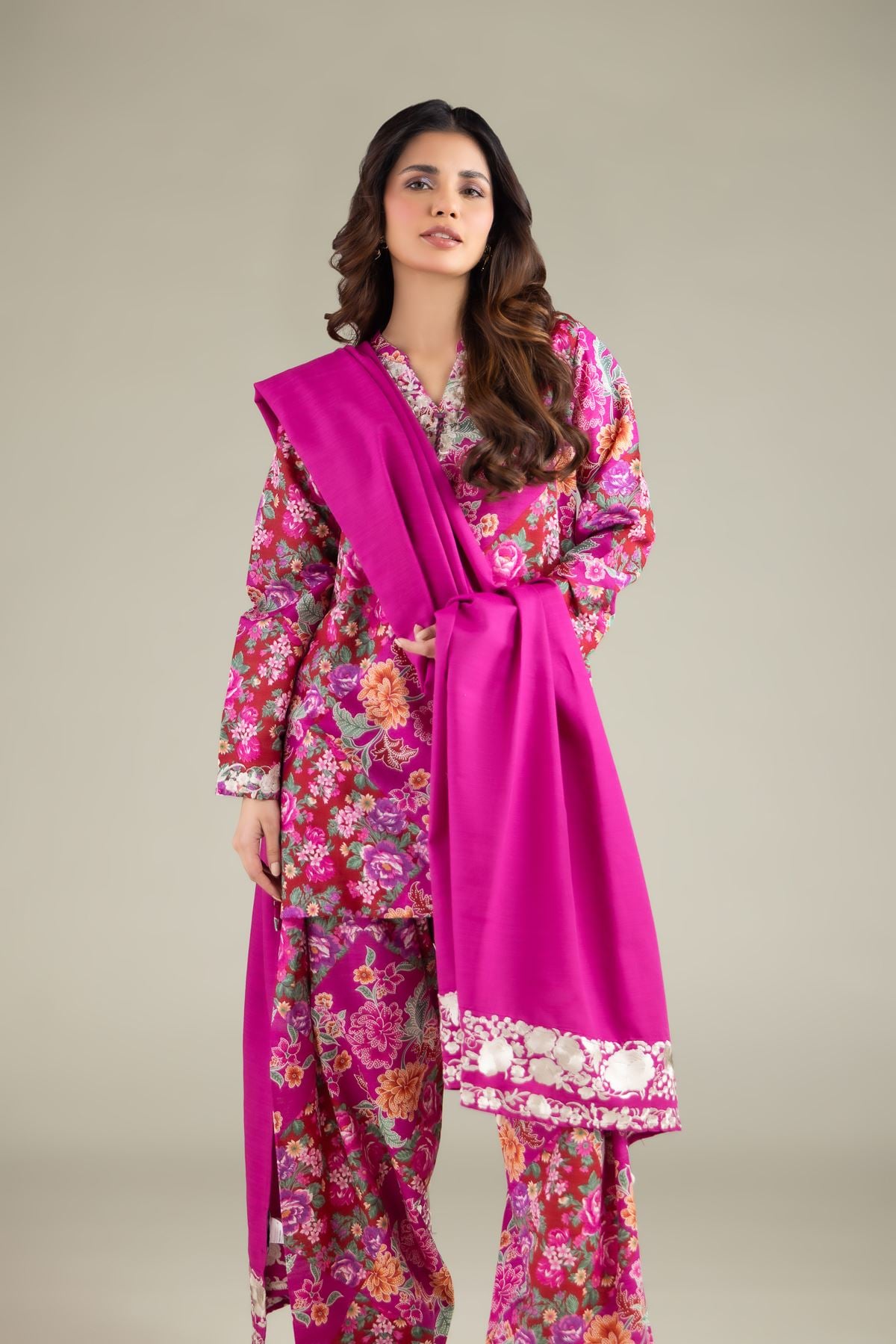 Floral Tassel Kurta