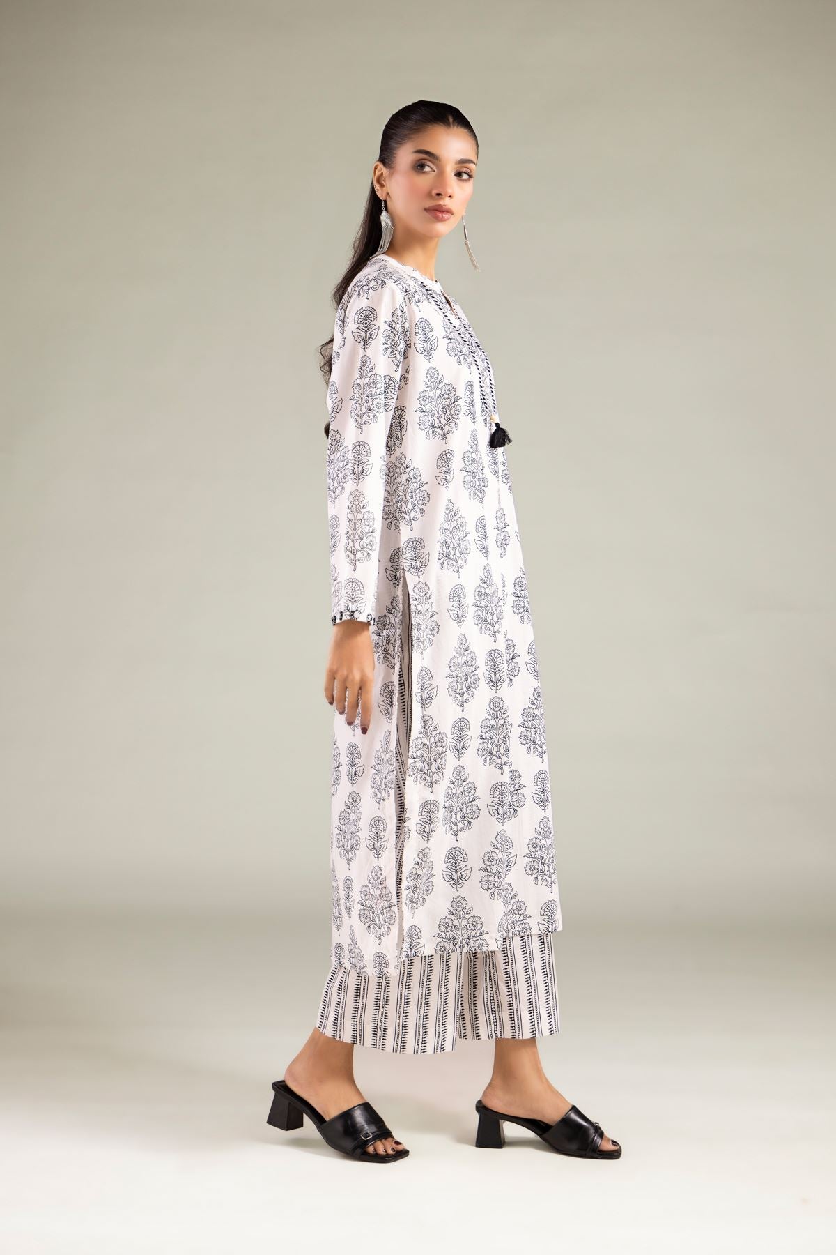 Vertical Striped Pants