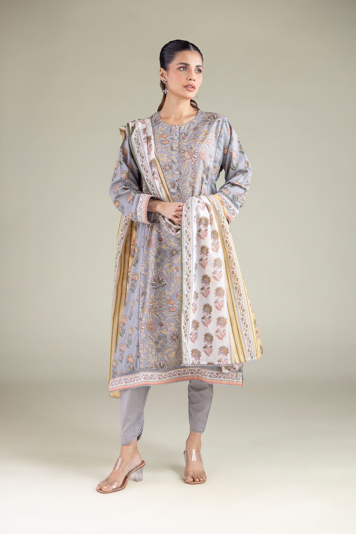 Summer Striped Dupatta