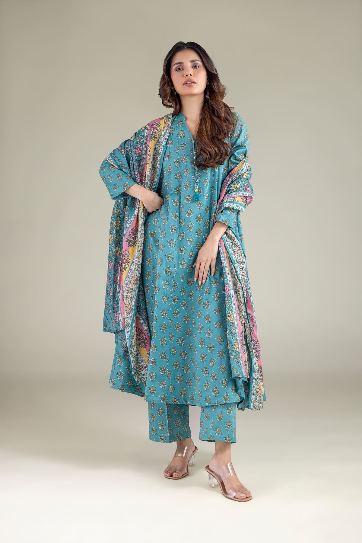 Floral Dupatta