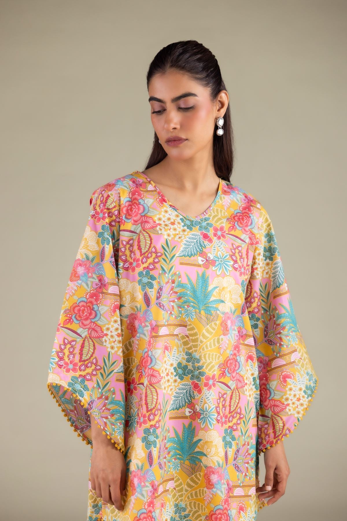 V-Neck Kurta