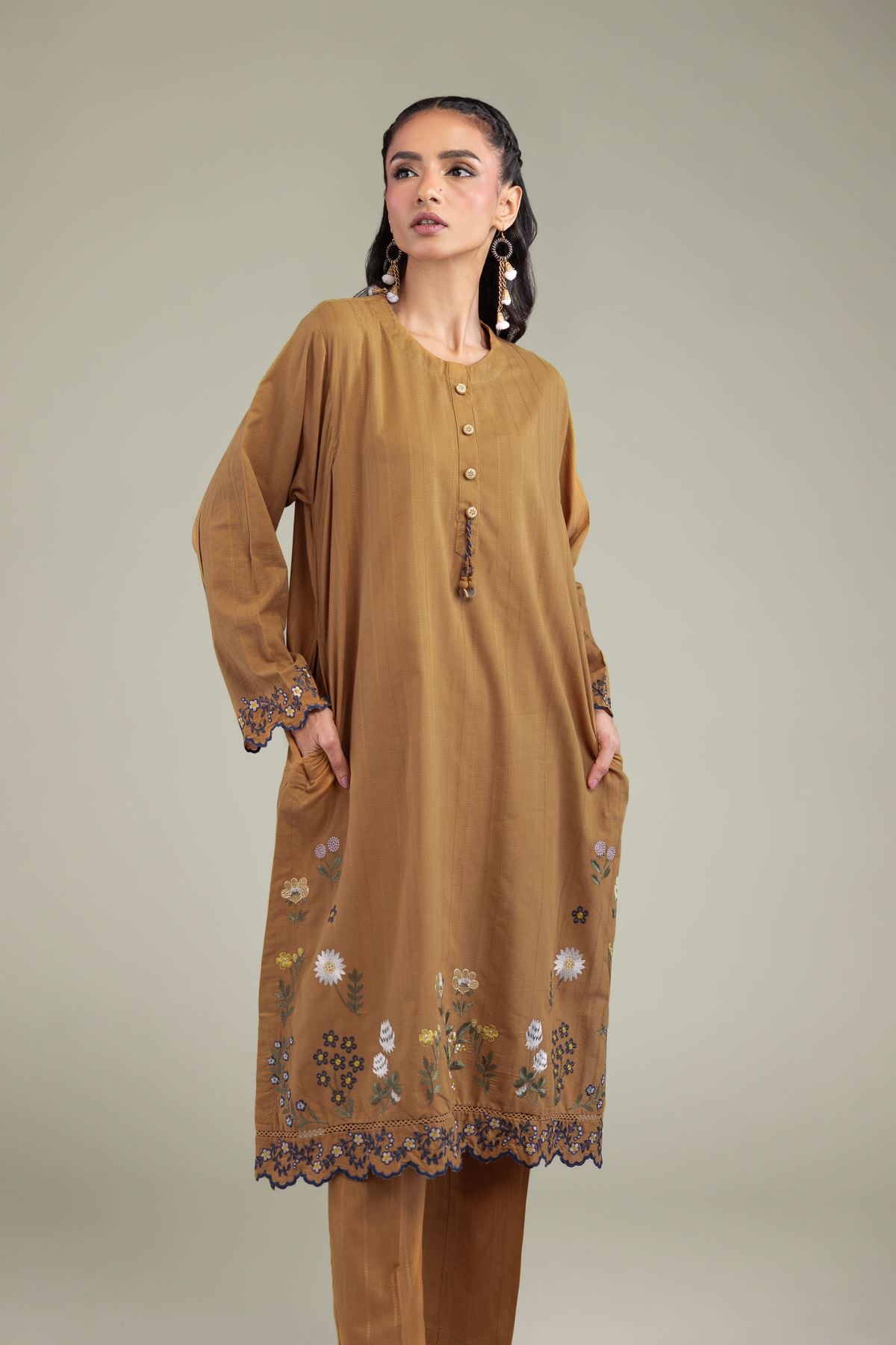 Cotton Longline Kurta