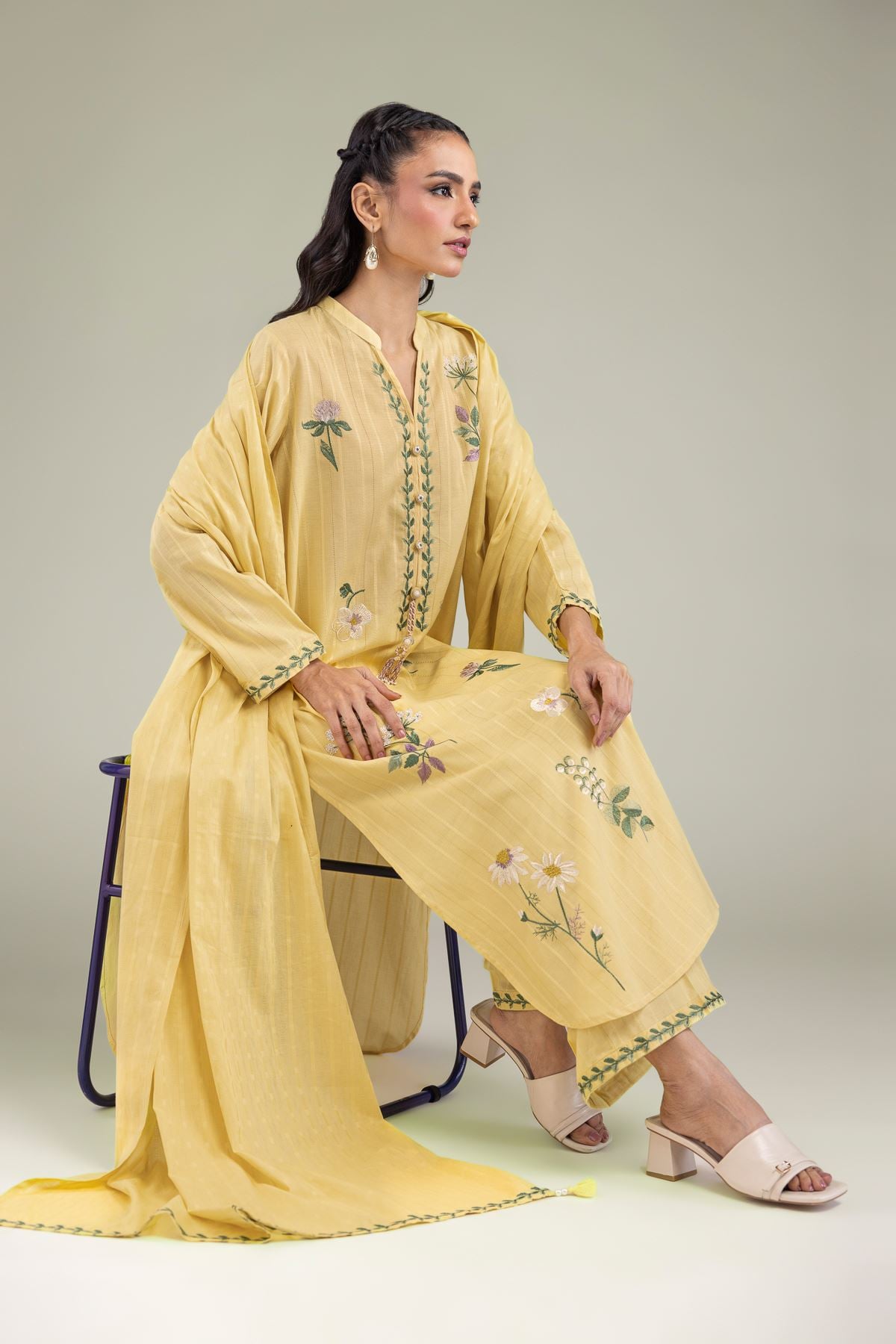 Cotton Longline Kurta