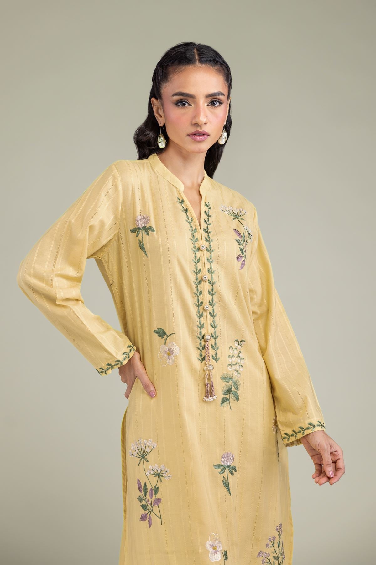 Cotton Longline Kurta
