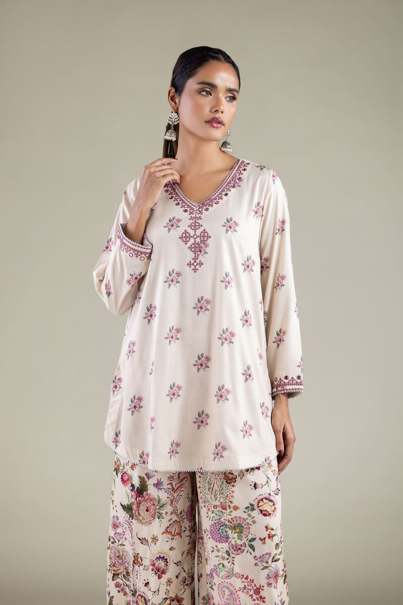 Relaxed Paisley Pants